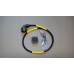 CLANSMAN CABLE ASSY 4 PIN FEMALE BULKHEAD TO 4 PIN MALE, ARMOURED CABLE 15 INCH LG